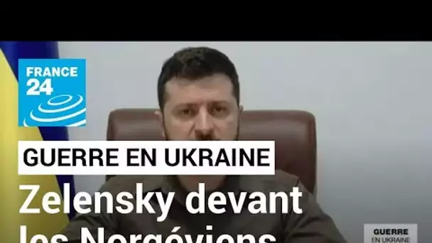 Guerre en Ukraine : l'appel de Volodymyr Zelensky à la Norvège • FRANCE 24