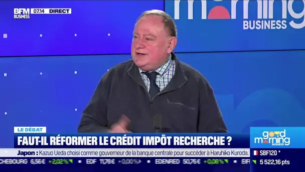 Nicolas Doze face à Jean-Marc Daniel : Faut-il réformer le Crédit Impôt Recherche ?