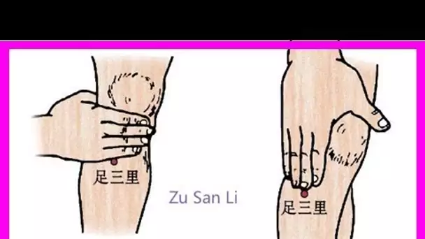 Zu San Li, le point des centaines de maladies : Voici ce qui se passe quand vous le massez !