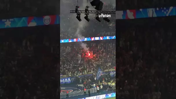 Le tour d'honneur des joueurs du PSG au Parc