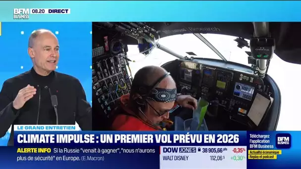 Bertrand Piccard (Climate Impulse): Climate Impulse, un premier vol prévu en 2026