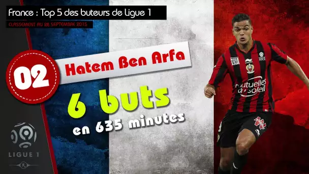 Top 5 des buteurs de Ligue 1