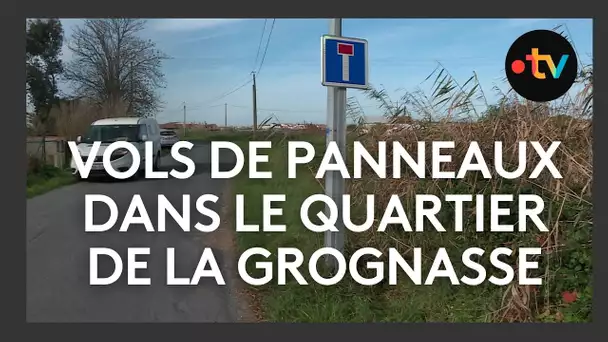 Vol de panneaux dans le quartier de la Grognasse à Bourcefranc-le-Chapus