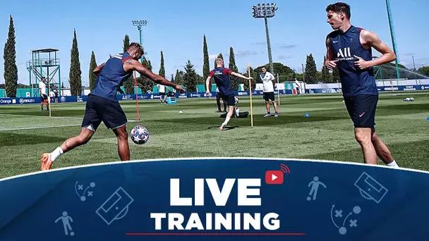 ⚽️ L'entraînement en direct avec Pedro Pauleta à J-2 de la Finale de Champions League  🔴🔵