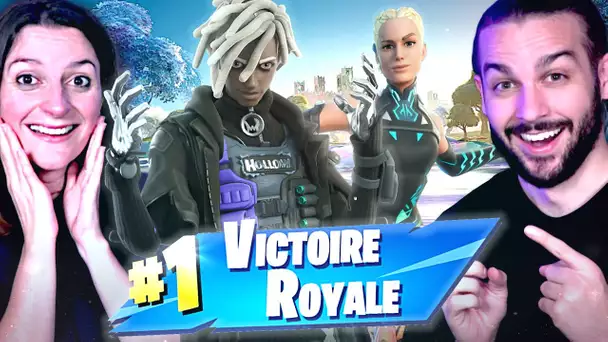 NOS PREMIERES VICTOIRES EN DUO SUR FORTNITE SAISON 4 !