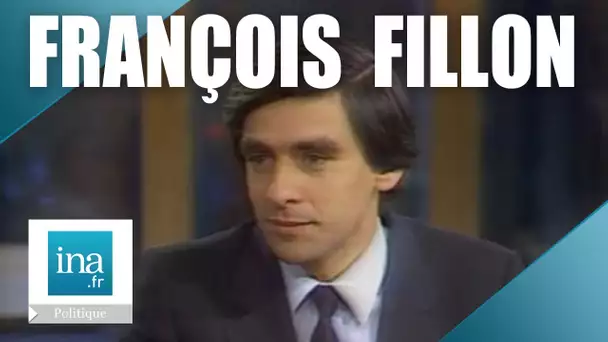 François Fillon, jeune député RPR de la Sarthe | Archive INA
