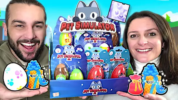 ON PACK UN HUGE DANS CES JOUETS PET SIMULATOR 99 ! PET SIM 99 TOYS