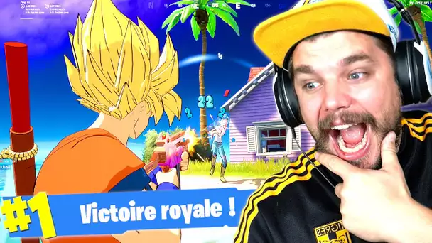 DRAGON BALL Z sur FORTNITE ! (GOKU x VEGETA)