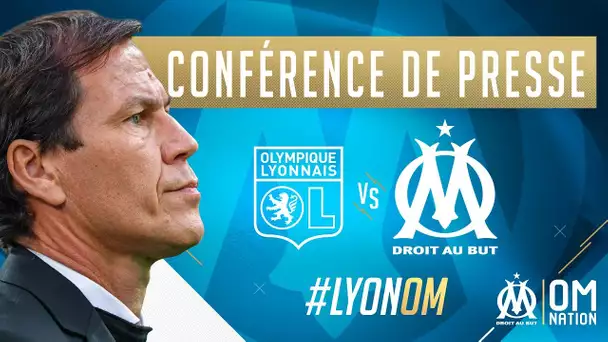 Lyon - OM | La conférence de Rudi Garcia