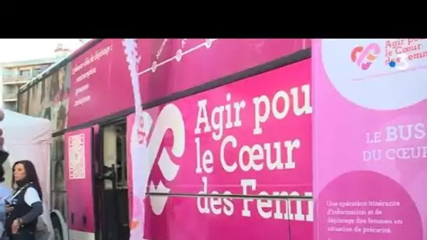 Le bus du cœur est à Marseille pour la prévention des maladies cardio-vasculaires chez les femmes