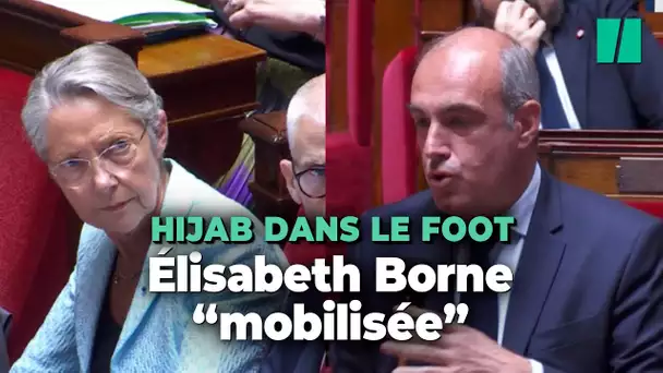 Hijab dans le foot : Marleix interpelle Borne, qui se dit "mobilisée", à légiférer