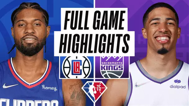 CLIPPERS at KINGS | FULL GAME HIGHLIGHTS | December 22, 2021