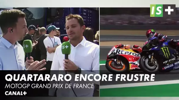 Quartararo encore frustré par sa moto - MotoGP Grand prix de France