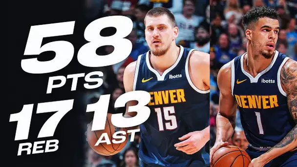 Nikola Jokic & MPJ Combine for 58-PTS vs Magic | February 6, 2025