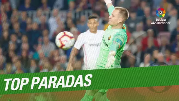 TOP 10 Paradas Octubre LaLiga Santander 2018/2019