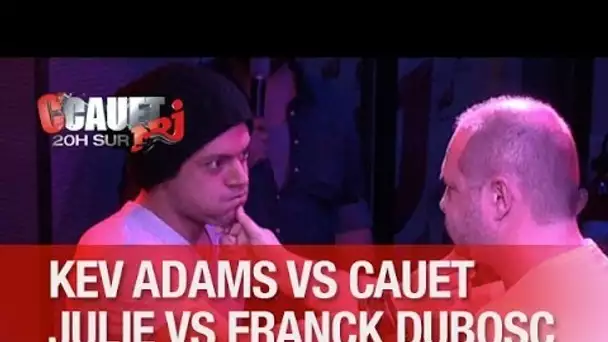 Kev Adams crache de l&#039;eau sur Cauet, Julie sur Franck Dubosc !  - C&#039;Cauet sur NRJ