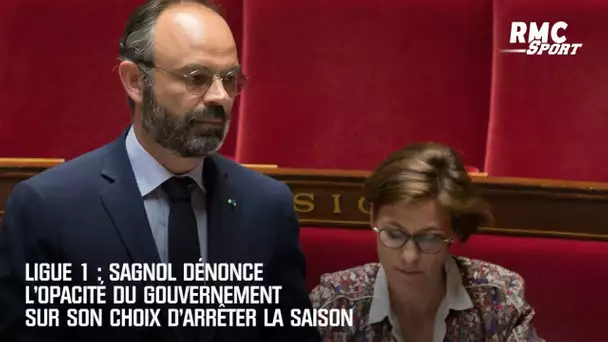 Ligue 1 : Sagnol dénonce l'opacité du gouvernement sur son choix d'arrêter la saison