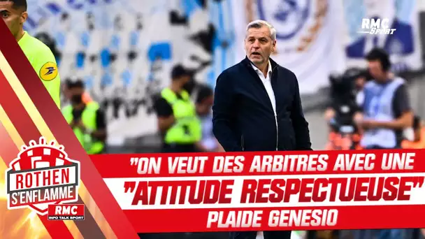 Ligue 1 : "On veut des arbitres qui ont une attitude respectueuse" plaide Genesio