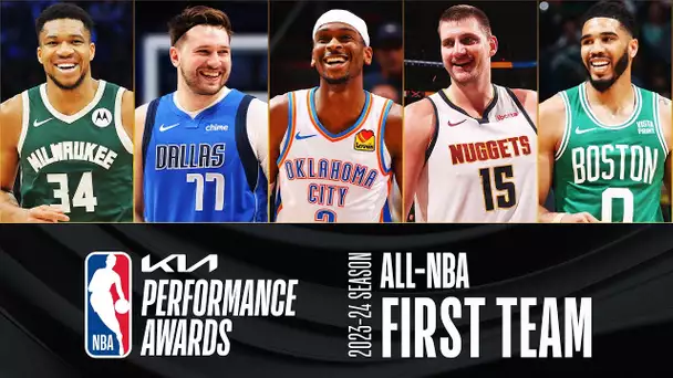 The 2023-24 Kia All-NBA First Team BEST Moments!