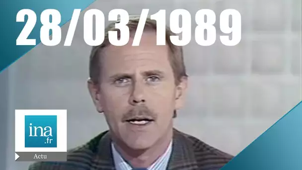 20h Antenne 2 du 28 mars 1989 | Mort d'un enfant par erreur médicale  | Archive INA