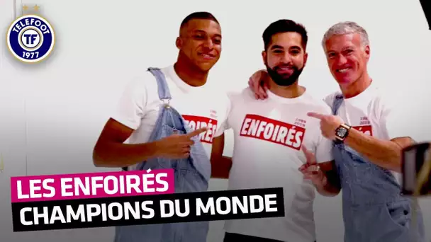 Deschamps et Mbappé sont des Enfoirés, ce soir à 21h sur TF1 !