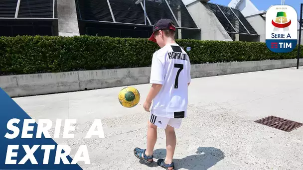 Meeting Your Idol Cristiano Ronaldo! | Extra | Serie A