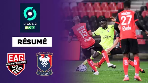 ⚽️ Résumé - Ligue 2 BKT : Guingamp renverse Caen !