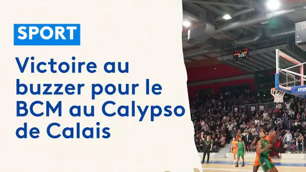 Basket : victoire au buzzer pour le BCM au Calypso de Calais