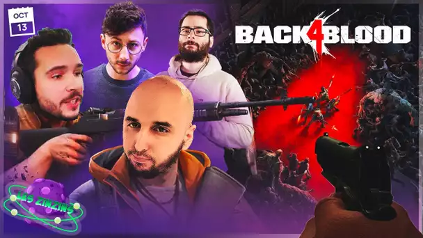 ON CASSE DU ZOMBIE SUR BACK4BLOOD (Feat Domingo et Ponce en remote) | LES ZINZINS