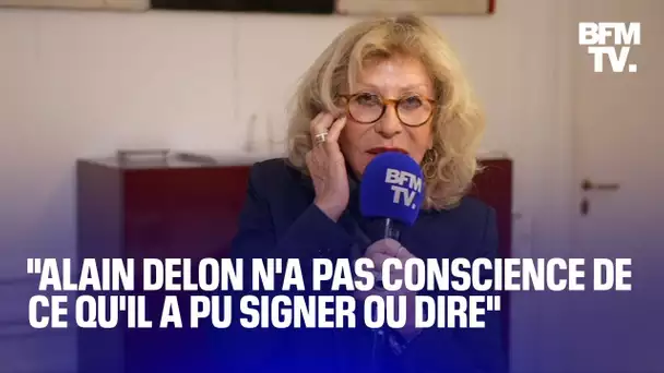 Plainte d'Alain Delon contre son fils Anthony: l'interview en intégralité de leur avocate