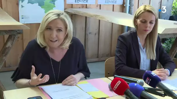 Elections régionales : Marine Le Pen vient soutenir Edwige Diaz à Bordeaux et au Cap-Ferret
