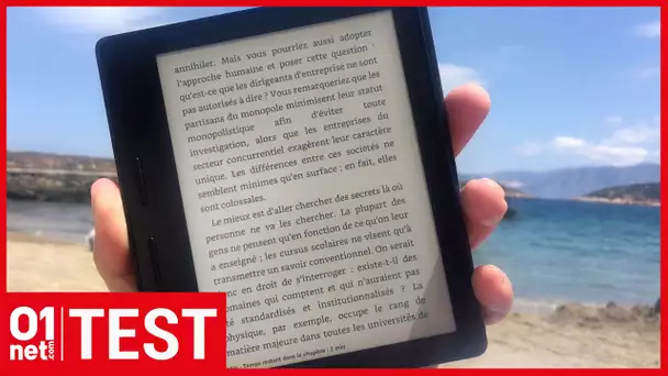 Test Kindle Oasis : une super liseuse malheureusement trop chère
