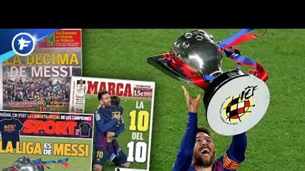 Toute l’Espagne s’agenouille devant Messi et sa dixième Liga | Revue de presse