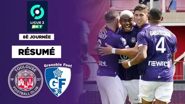 Résumé : Ado et Toulouse font le show contre Grenoble