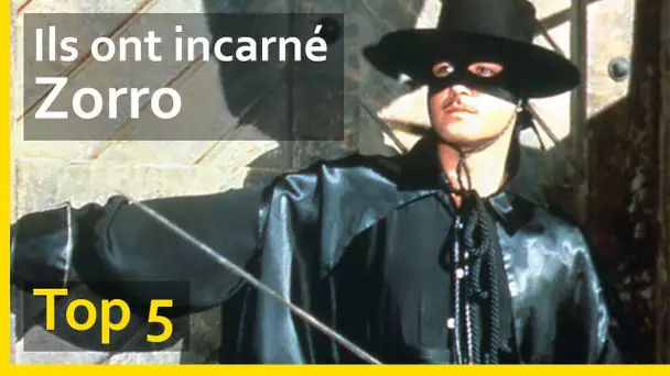 Ils ont incarné Zorro à l'écran