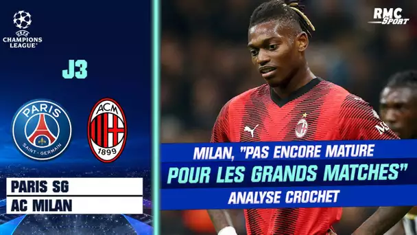 PSG   AC Milan  Une équipe pas encore mâture pour les grands matches analyse Crochet 1