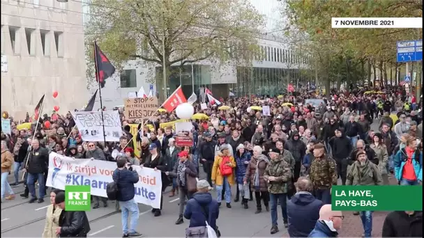 Pays-Bas : des milliers de personnes manifestent contre les nouvelles mesures anti-Covid