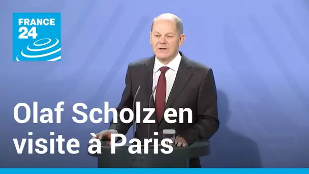 Olaf Scholz en visite à Paris pour raviver l'amitié franco-allemande • FRANCE 24