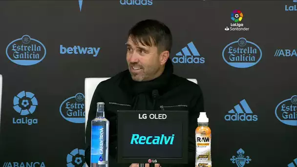 Rueda de prensa RC Celta vs Getafe CF