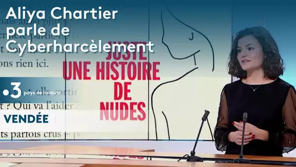 Aliya Chartier parle de Cyberharcèlement sur France 3 Pays de la Loire