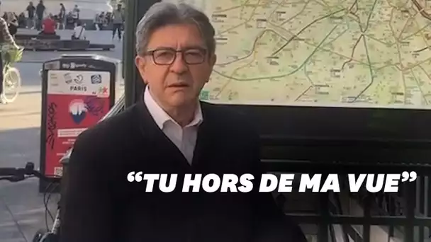 Jean-Luc Mélenchon reprend Wejdene pour répondre à Macron