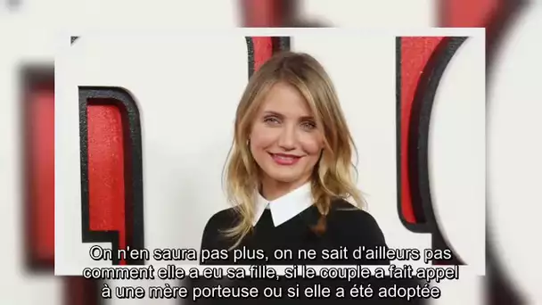 ✅  Cameron Diaz maman pour la première fois à 47 ans