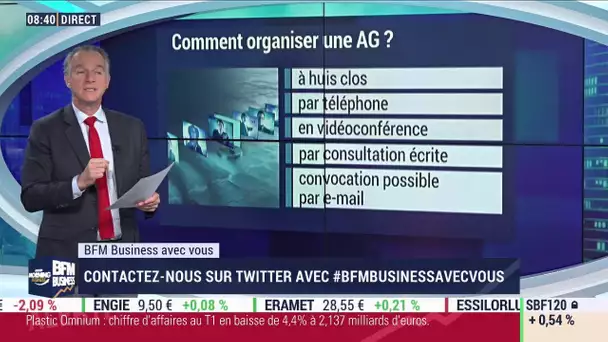 Comment organiser l'assemblée générale de son entreprise en période de confinement ?