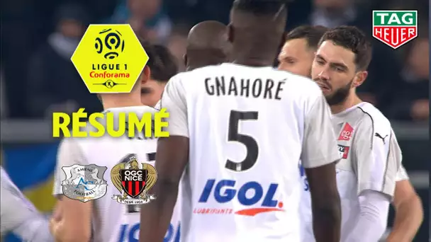 Amiens SC - OGC Nice ( 1-0 ) - Résumé - (ASC - OGCN) / 2018-19