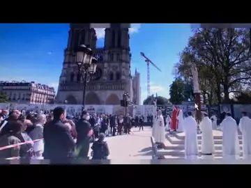 Vendredi Saint à Notre-Dame, trois ans après son incendie