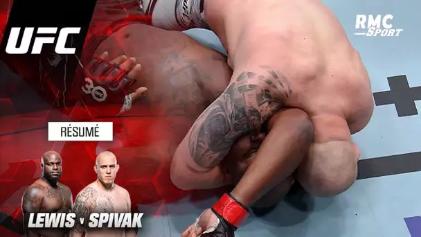 UFC Fight Night : Spivak terrasse Lewis dès le 1er round, revivez sa soumission