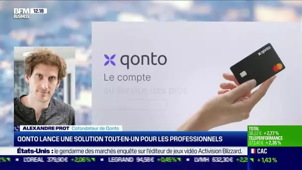 Alexandre Prot (Qonto) : Qonto lance une solution tout-en-un pour les professionnels