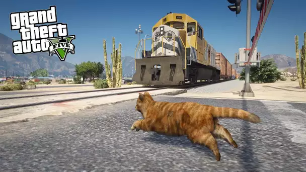 GTA 5 - Dans la peau d'un CONDUCTEUR de TRAIN