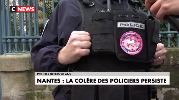 Nantes : la colère des policiers persiste