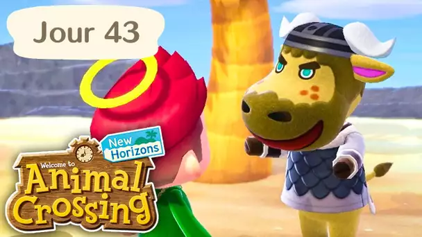 Jour 43 | Un Viking : nouveau villageois ! | Animal Crossing : New Horizons